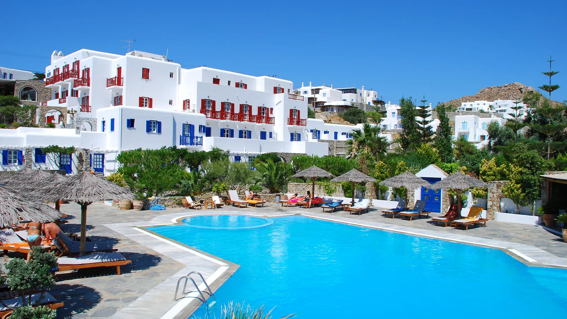 Kamari Hotel Mykonos Town Řecko